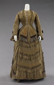 アンサンブル、アメリカ、カリフォルニア州。 1875年。 作： Unbekannt