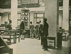 エントランスホール、ロンドンエアステーション、1927年 作： Unbekannt