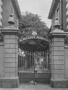 入口ゲートウェイ、バークレー病院、ウスター、ウスターシャー、1924 作： Unbekannt