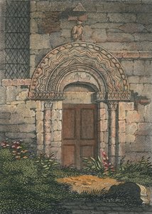 1817年、パトリックスボーン教会の入り口。 作： Unbekannt