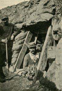 フランス戦線に沿った樹液への入り口、第一次世界大戦、1915年、c1920。 作： Unbekannt