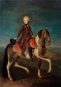 オーストリアの女帝マリア・テレジアの騎馬像 1717-1780年 18世紀   作： Unbekannt