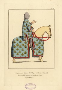 フランス国王フィリップ6世ド・ヴァロワの騎馬像 作： Unbekannt