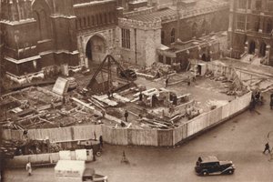 キングジョージ6世の戴冠式に先立ってウェストミンスター寺院の別館を建てる、1937