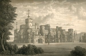エリッジ城、1835年。 作： Unbekannt