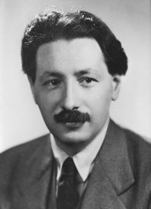 Ernst Boris Chain、ドイツ生まれのイギリスの生化学者、c1945