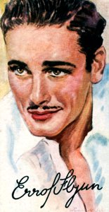 エロールレスリートムソンフリン、1909〜1959年、オーストラリアの映画俳優、20世紀 作： Unbekannt