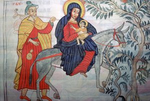 エジプトへの逃避のエチオピアのイラスト、1664年 作： Unbekannt