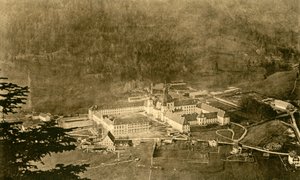 北斜面からのエタール修道院、ドイツ、バイエルン州、1922年。 作： Unbekannt