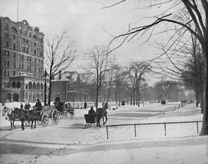 ユークリッドアベニュー、オハイオ州クリーブランド、c1897。 作： Unbekannt