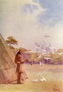 「すべては木の男が予言したとおりに起こった」、1914 年。 作： Unbekannt