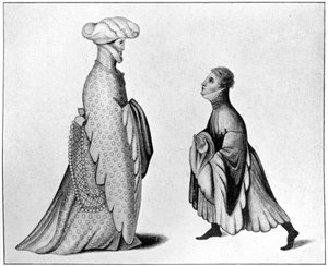フープランドの例、14世紀、1910 作： Unbekannt