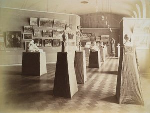 展示ホール、文学と芸術の協会の家、ロシア、1910年代 作： Unbekannt