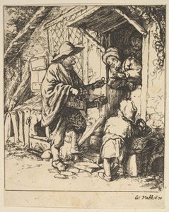 眼鏡商、1610-85。 作： Unbekannt