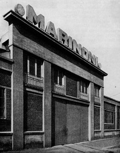 アトリエマリノーニのファサード、モンタテールオワーズの建築家、ペレフレール、c1928 作： Unbekannt