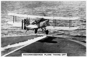 フェアリーIII F偵察機、空母HMS Courageousからの引き取り、1937