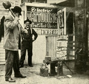 見本市アトラクション、1910年。