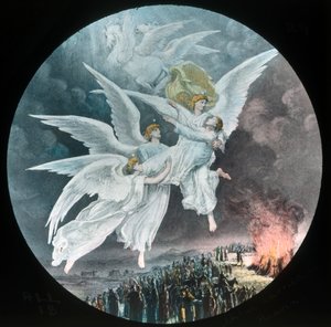 忠実に天国に運ばれた、c1910。 作： Unbekannt