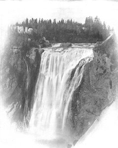 モンモランシーの滝、ケベック、カナダ、c1900。 作： Unbekannt