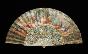 ファン、1870-90。 作： Unbekannt