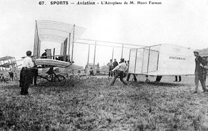 ファーマン複葉機No 1、C1912 作： Unbekannt