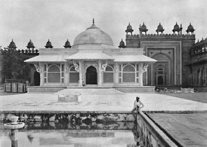 ファテープルシークリー。シェイクセーラムクリスティの墓、c1910。