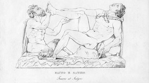 Fauno E Satiro Fauna and Satyr、c1850 作： Unbekannt