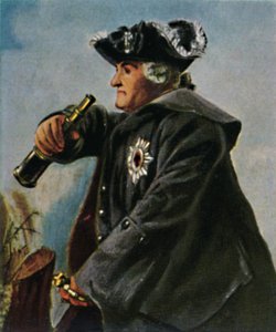 フィールド元帥キース1696-1758。 -メンゼルによる絵画、1934年。