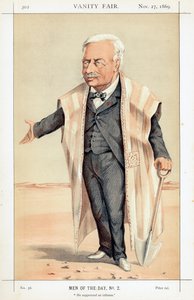 フェルディナンドドレセップス、フランスの外交官および起業家、1869年 作： Unbekannt