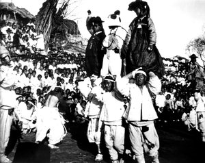 韓国の祭典、1900 作： Unbekannt