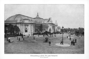 ファインアートパレス、パリ万博、1889年、1900年 作： Unbekannt