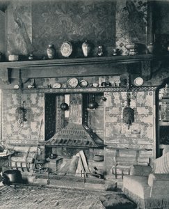 ルイスC.ティファニー氏の図書館の暖炉、1897年 作： Unbekannt