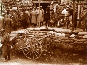 救急ポスト、アブレンサンナゼール、北フランス、c1914-c1918 作： Unbekannt