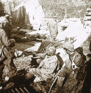 救急ポスト、北フランス、ヴェルダン、c1914-c1918 作： Unbekannt