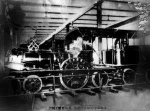 最初の機関車、1830年代、1920年代 作： Unbekannt