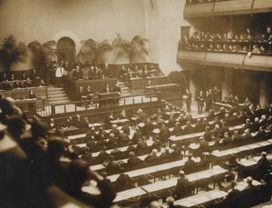 国際連盟の第一回会合、1920年11月15日、ジュネーブにて , 1920年。