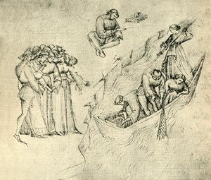 15世紀半ばの漁師、1943年。 作： Unbekannt