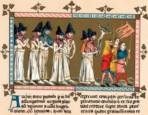 オランダのトゥルネードアニックの鞭毛虫、1349年 作： Unbekannt