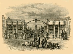 フリートマーケット、c1872。 作： Unbekannt