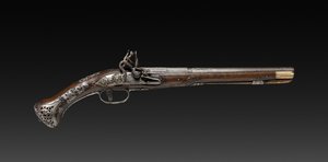 フリントロックピストル、1788。 作： Unbekannt