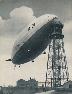 マストヘッドに浮かぶ、目に見えない力の強力な封筒、c1935 作： Unbekannt