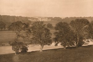ツイードのソスバンクからのフロア城、1902 作： Unbekannt