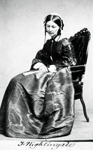 フローレンス・ナイチンゲール1820-1910、1854 作： Unbekannt