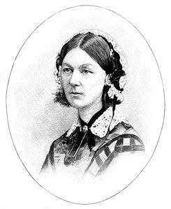 フローレンス・ナイチンゲール1820-1910、イギリスの看護師
