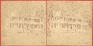 フルーム ハウス、サンタ クルーズ山脈、1860 年代。
