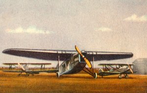 フォッケウルフA 21フォトモエ平面、1920年代、1932年。