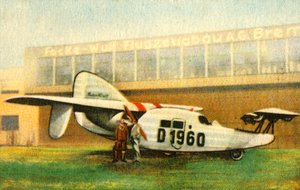 フォッケウルフF19aエンテ飛行機、1920年代、1932年。 作： Unbekannt