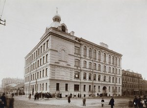 ピーターズバーグのヴァシリエフスキー島にある民俗学校、1897年 作： Unbekannt