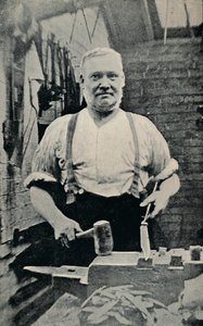 ブレードの鍛造、c1917 作： Unbekannt