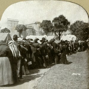 1906年、ジェファーソンスクエアでパン製造ラインを結成。 作： Unbekannt
